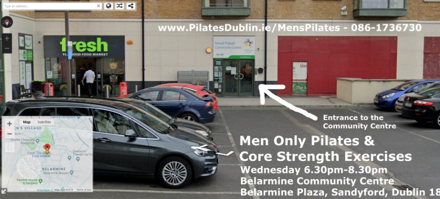 Mens Pilates, Men Only Pilates, Pilates in South Dublin, Sandyford, Leopardstown ,Dublin 18, Belarmine Community Centre