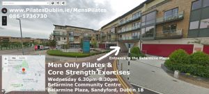 Men Only Pilates Belarmine Sandyford Aiken Village near Stepaside Dublin 18 D18